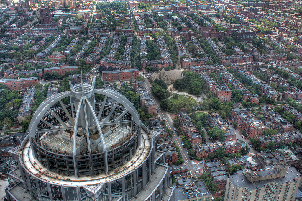 Aerial mage of the South End